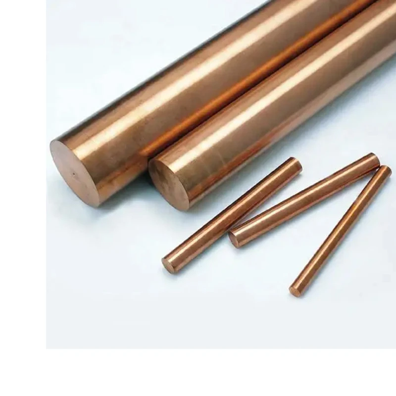 China Strong Performance Round Bar Price Chromium Silver Copper Rod Bronze Alloy