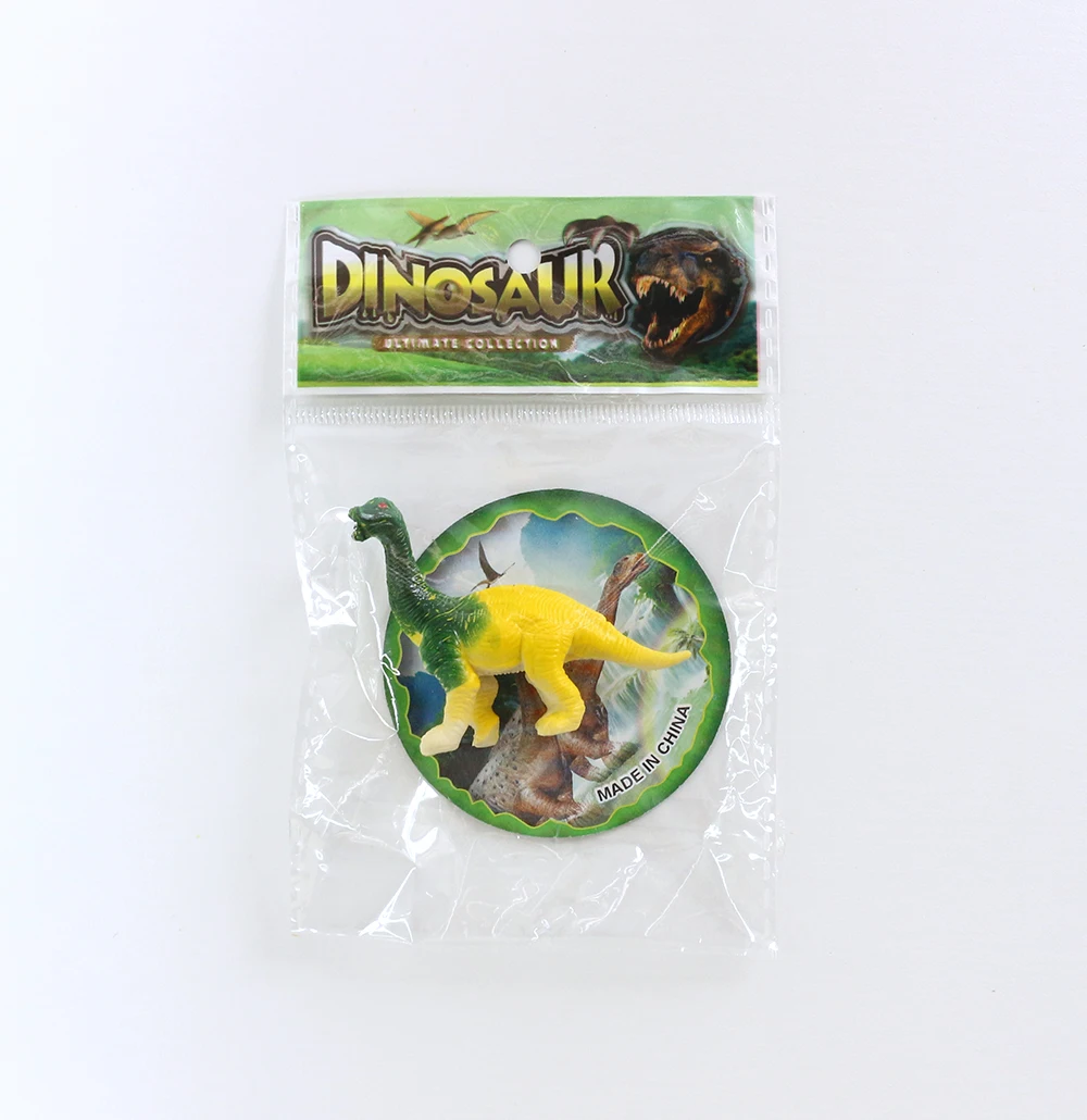 With name card mini pvc model kids learning educational dinosaur matching toy