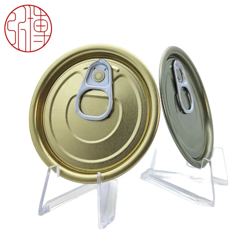 211# 65mm Tinplate Easy Open Lid TFS EOE Easy Open Door for Tin Can