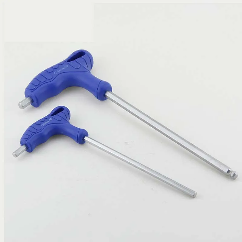 Best price flat end T handle wrench 2mm 1.5mm hex drivers socket wrench