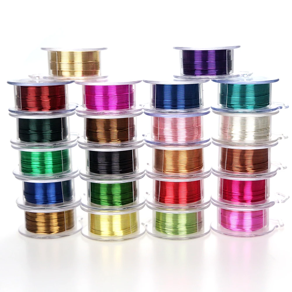 XuQian 16 Gauge Various Size of Gold Silver Plated Copper Wire for DIY Making Jewelry
