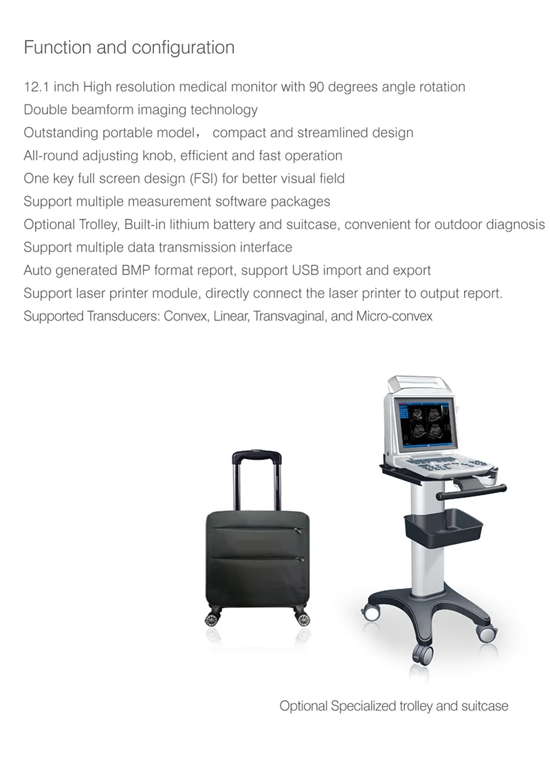 Veterinary equipment portable vet Ultrasound  machine YSB-i50