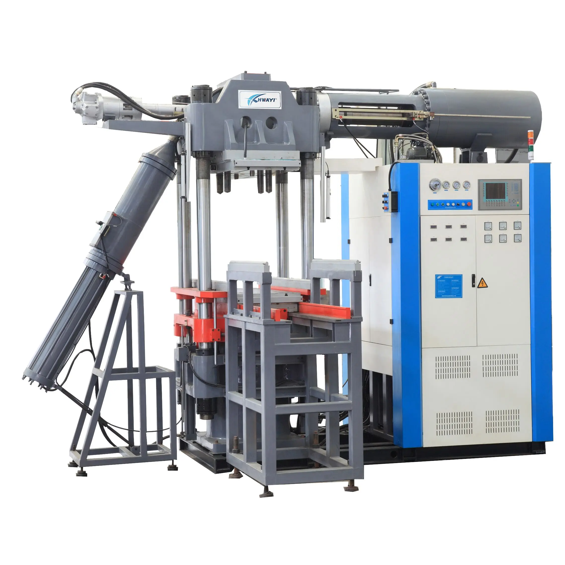 Composite insulators injection machine 650ton for making middle voltage composite insulators