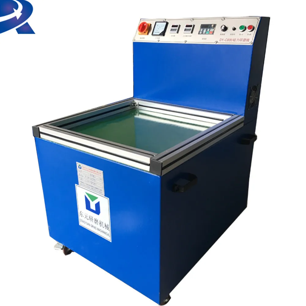 adjustable speed magnetic finisher stainless steel vibratory polishing machine