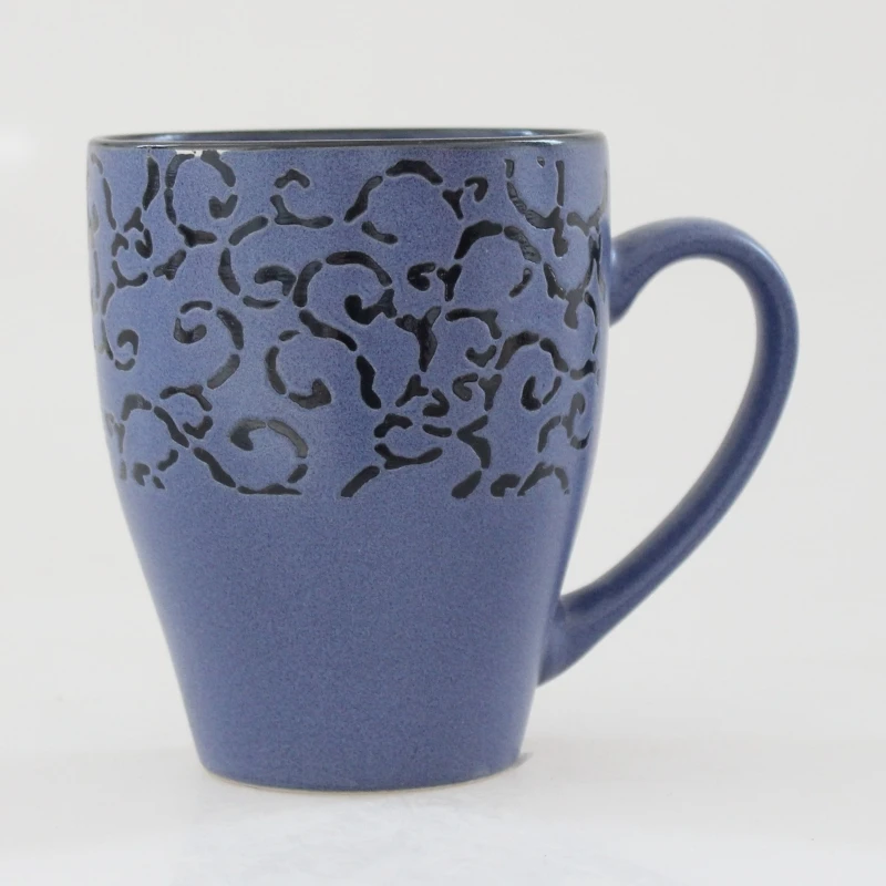 330 ml ceramic mug with beauty design cheaper price