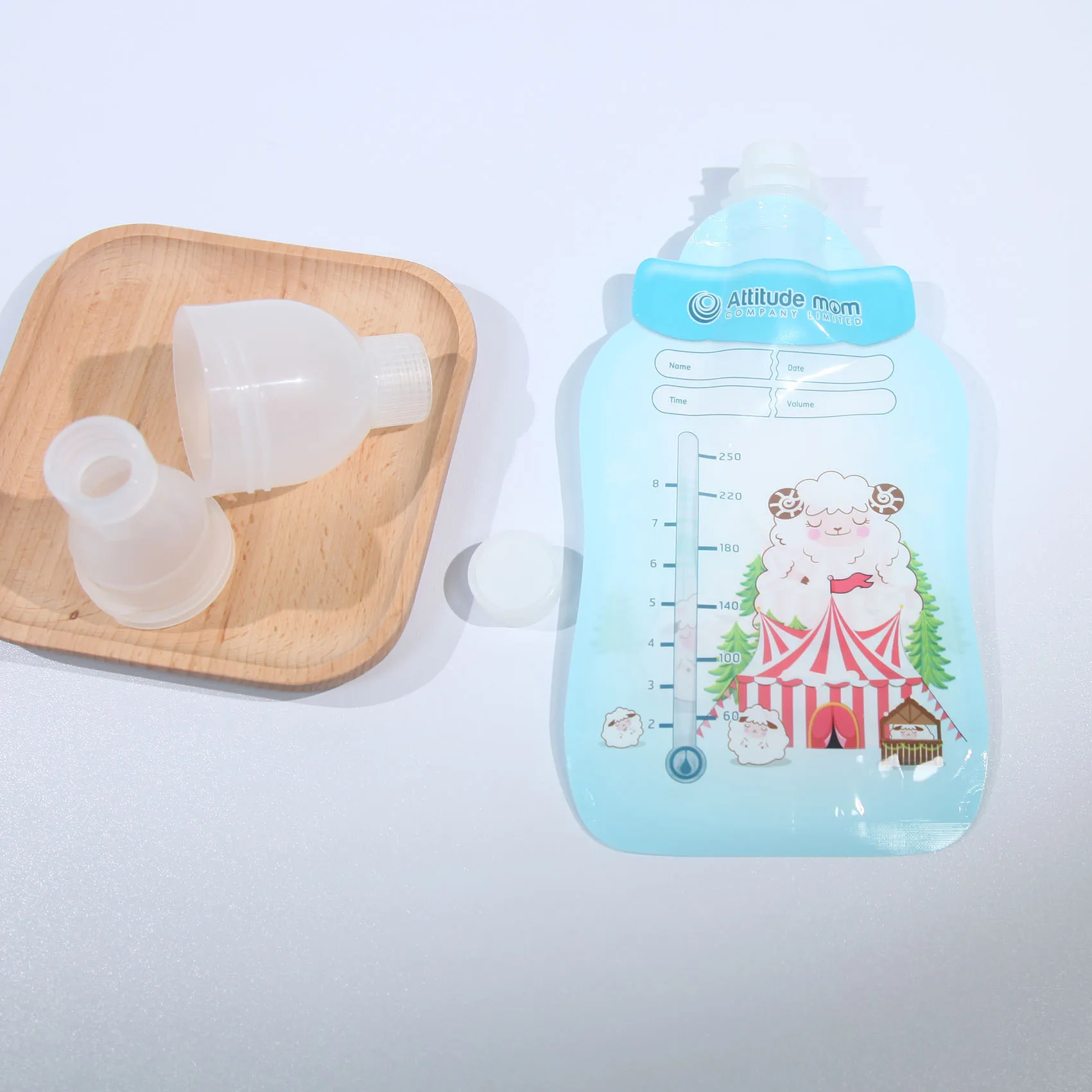 Pump Direct Breast Milk Storage Bags with Adapters