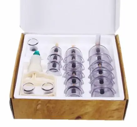Gift box packed Factory wholesales Vacuum Massage body Cupping Device set cupping massage hijama