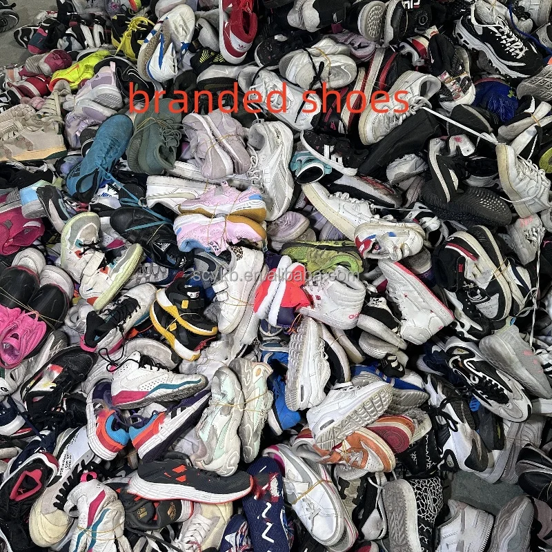 S07 brand sneaker used shoes for children wholesale original ukay fashion second hand shoes for men running shoes