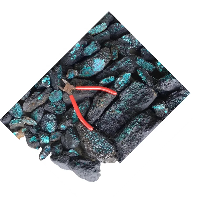 Wholesale Natural Raw Blue Turquoise Stone Rough for Jewelry Making