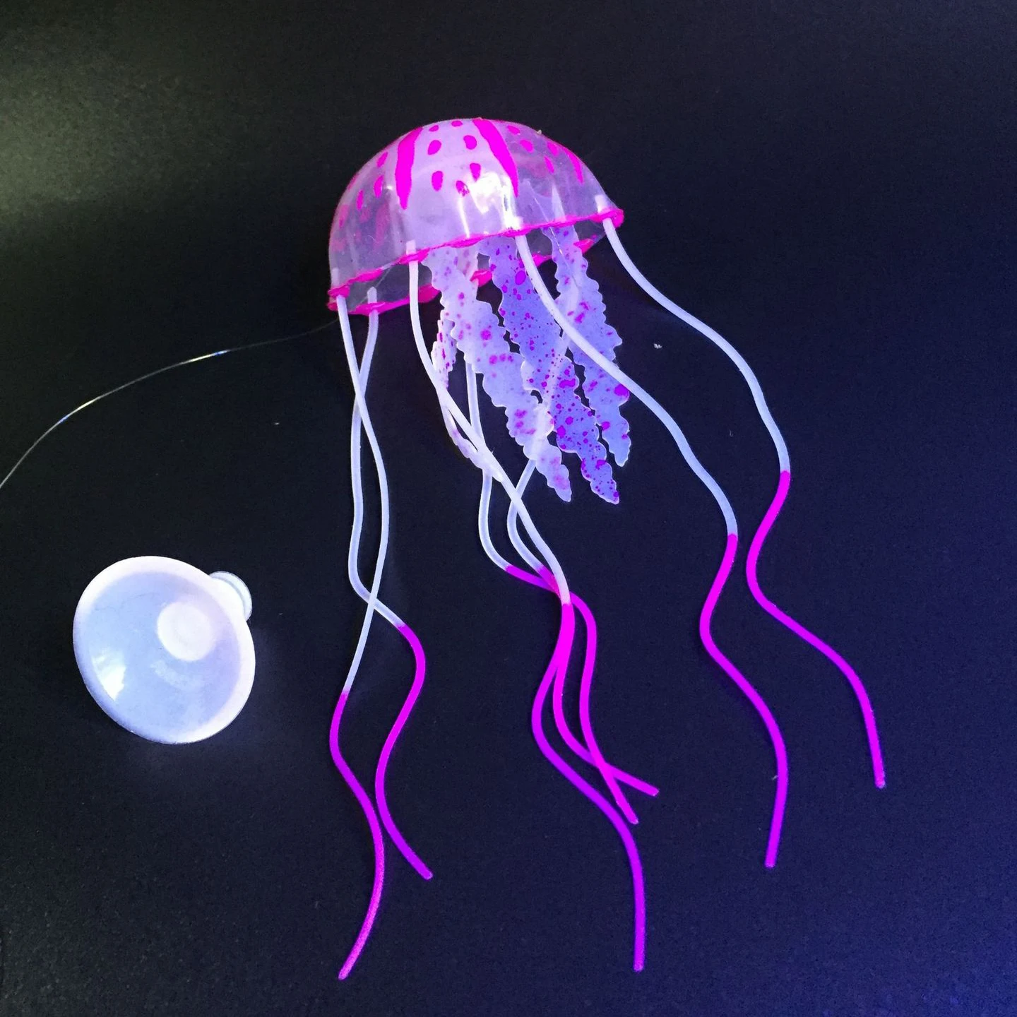 Aquarium Decorations Simulate Fluorescent Jellyfish Floating Soft Jellyfish Aquarium Products Fish Tank Accessories