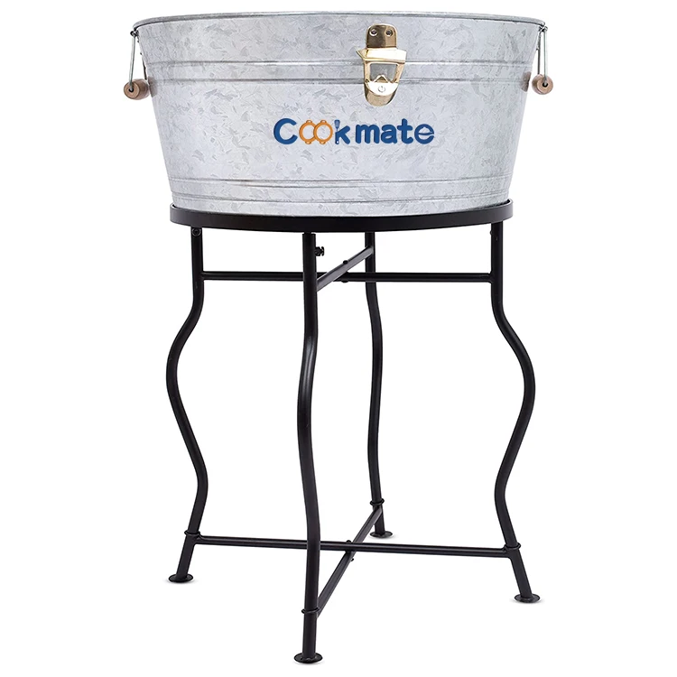 Good Quality Serving Tub Ice Bucket Drink Cooler Small Container with Handle