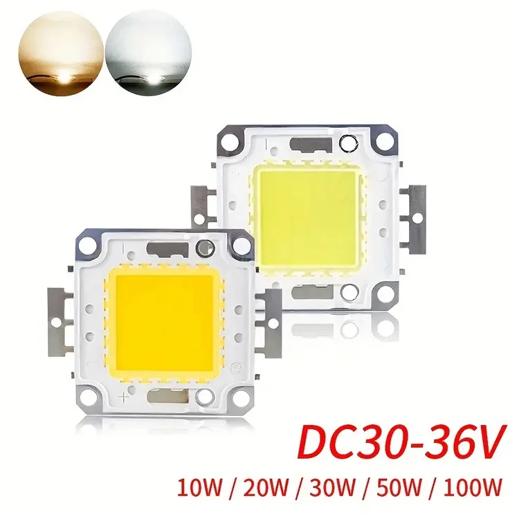 COB LED 20 Вт 30 50 высокомощный светодиодный чип Rgb белый красный синий полный спектр 380-840 нм по индивидуальному заказу