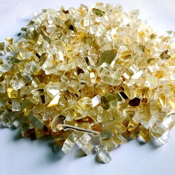 2022 High quality fire resistant  crushed fire glass for fire pit