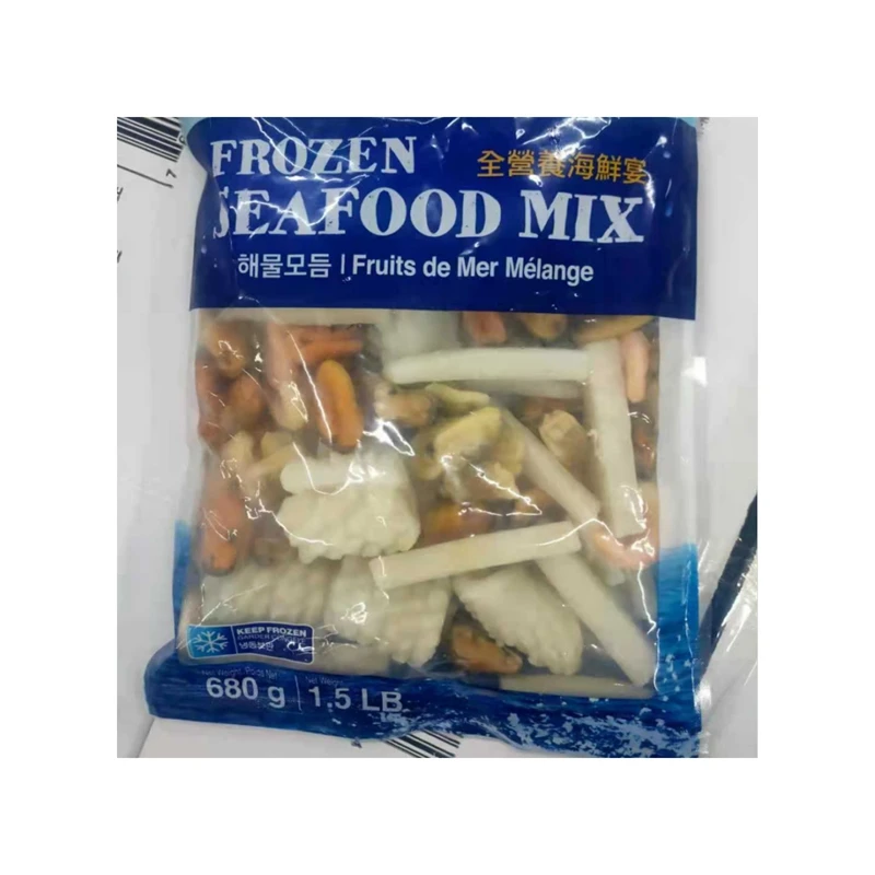 Various Good Quality Seafood Products Tasty Food Frozen Mix Seafood