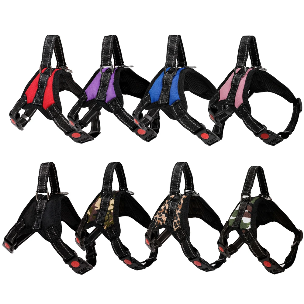 Saddle type dog harness Wholesale anti-pull pet harness custom strong pet dog leash harness set