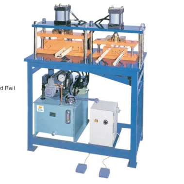 
venetian blinds machines 50mm Hydraulic Punching machine for wooden venetian blinds Metal headrail punching machine 