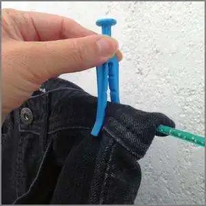 Colorful clothespin mini plastic clips indoor and outdoor laundry clips