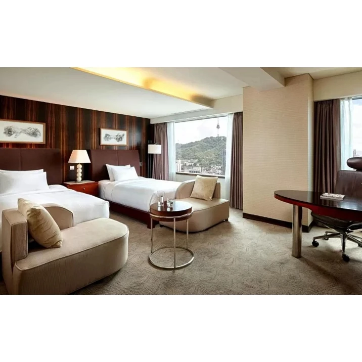 
5 star hotel furniture bedroom set custom modern furniture hotel 
