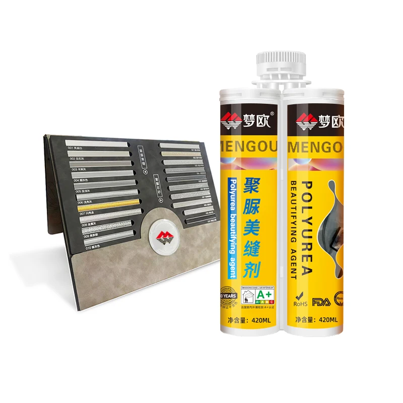 No yellowing Waterproof Polyaspartic Polyurea tile grout Tile Sealer Coating, used in bathroom, kitchen and outdoor roof