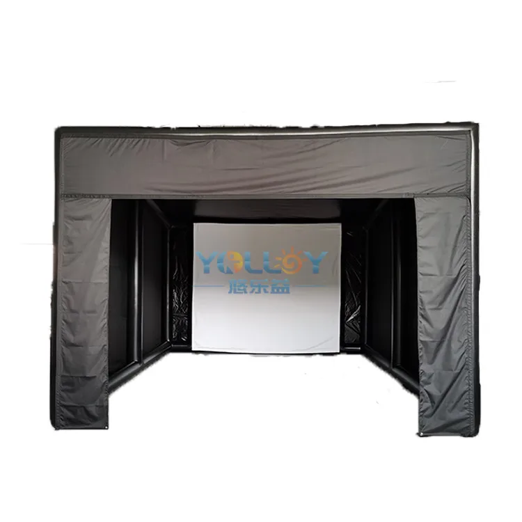 High Quality Inflatable Golf Sim Bay Tent For Golf Simulator