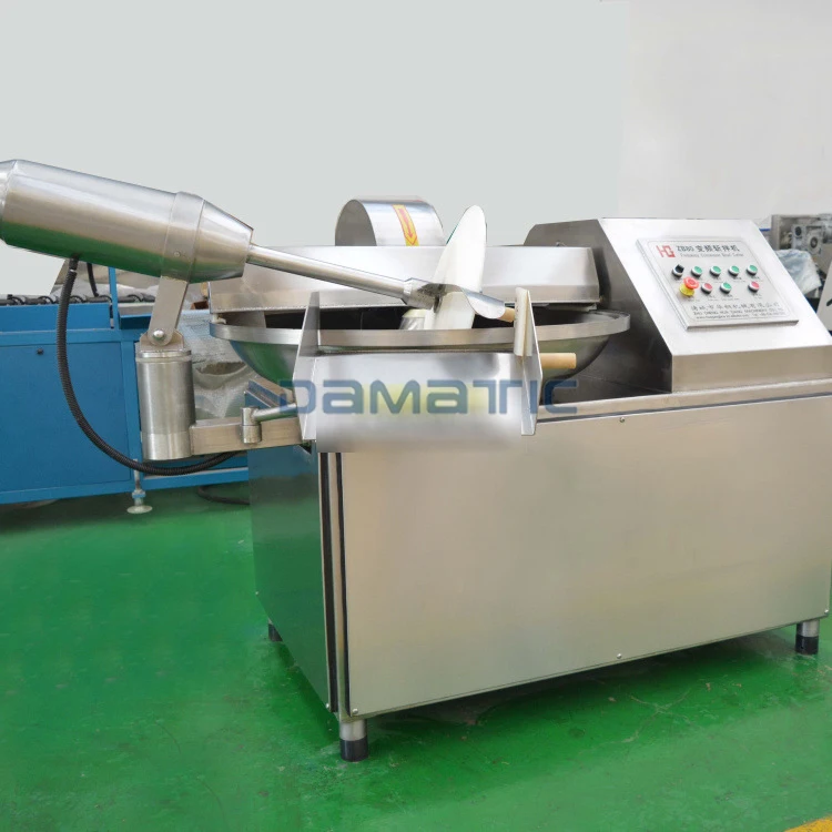 Electric Meat Processing Equipment Small Sausage Meat Vegetable Mincer Silent Bowl Chopper Meat Cutter Machine 20l 70 120 Liter