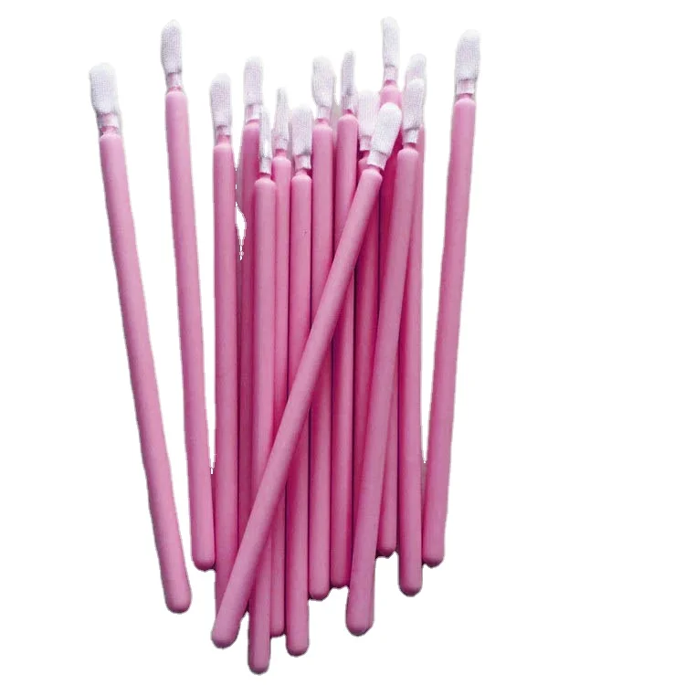 Lint free polyester foam tip cleanroom clean swabs for camera lens screens