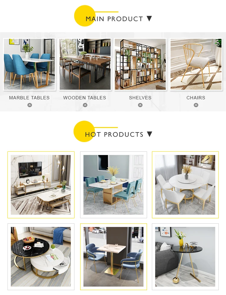 2020 top luxury soft parcel  hotel restaurant Round marble Dining table with turntable