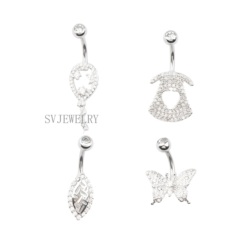 2024 China factory wholesale factory price threaded labret piercing jewelry steel stainless piercing jewelry