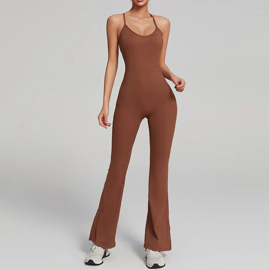 Hot Sell Women Yoga Suit Training Fitness Active Wear Jumpsuit Workout Body Suit