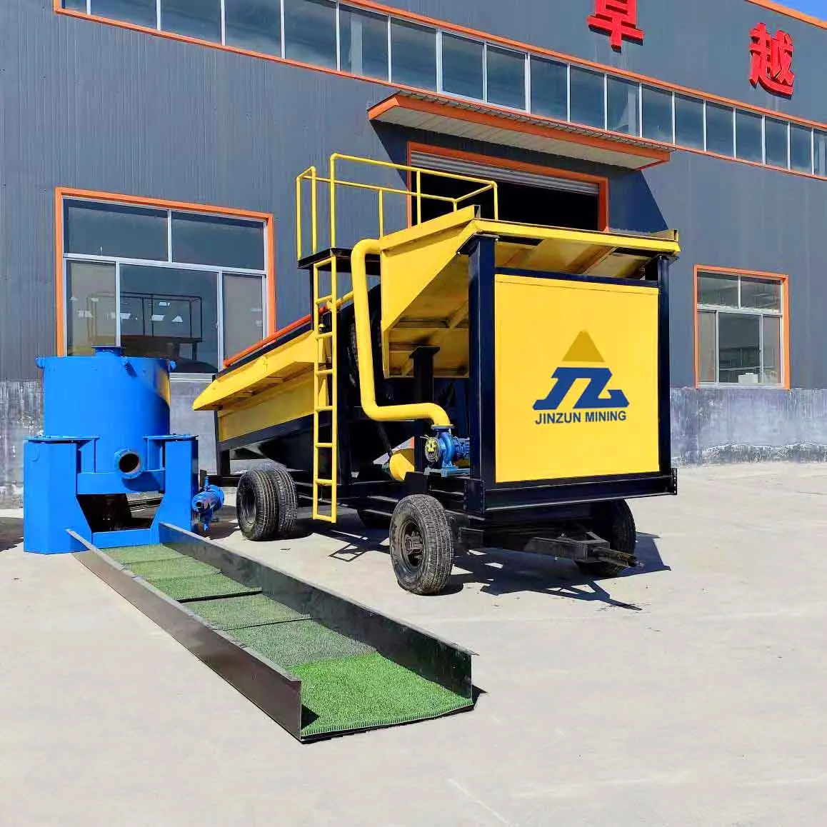 Factory sales gold sand and diamond processing plant mining sorting machine