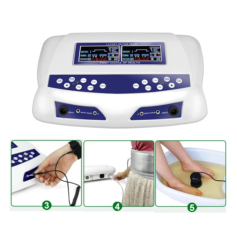 Effective Ionic Foot Detox SPA Feet Ionizer with CE Foot Detox Ionic Machine Foot Ionic Cleanse Machine