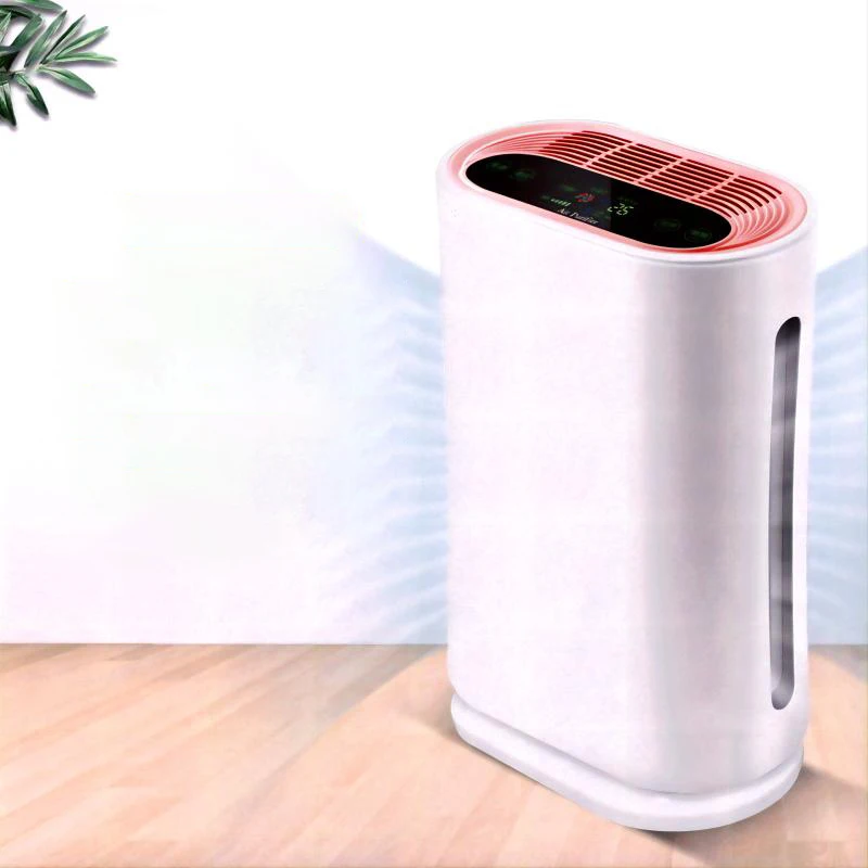 Custom Logo Oem LED display UVC lamp HEPA Home Air Purifier Manufacturer 110v 220v Air Cleaner Home