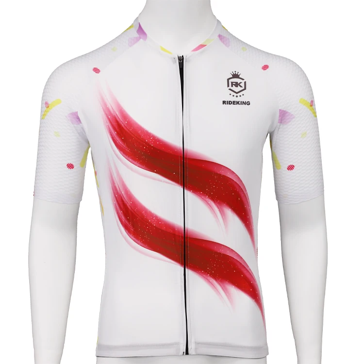 Ездить King изготовленные на заказ ботинки в стиле унисекс; Женские Велоспорт Джерси с коротким рукавом дышащая Велосипедный спорт костюмы удобные рубашки топы