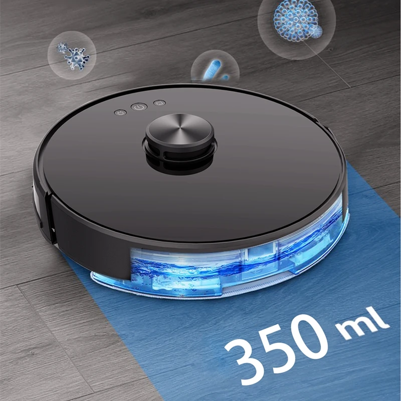 2021 Aspiradora LDS Laser Navigation Robot Vacuum 2000 Pa Wifi Tuya APP Cleans Carpets Hard Floors and Pet Hair Robot Vacuum