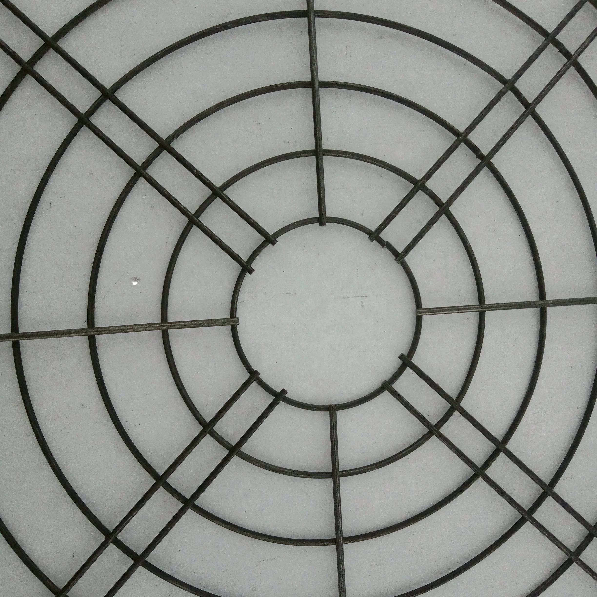 Black circular  30cm fan guard / air conditioner fan cover