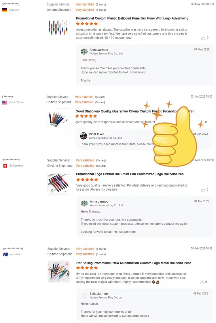 Personalized With Logo Print Ball Point Pen