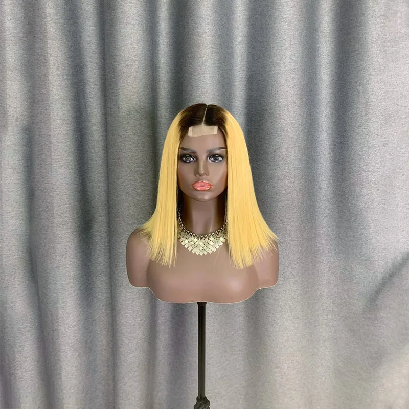 Wholesale 14A high quality middle part 2x6 lace closure raw vietnamese bob glueless human hair wigs