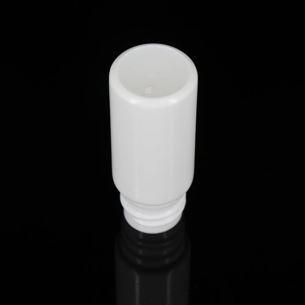 10ml 20ml 30ml 1oz Solid White Plastic Oral Care Mist Atomizer 360 Rotation Deep Throat Spray Bottle For Sore Throat Refief