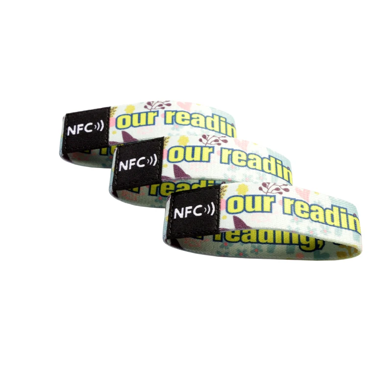Factory Passive RFID Wristband RFID Wrist band /NFC Bracelet NFC TAG Smart RFID Band