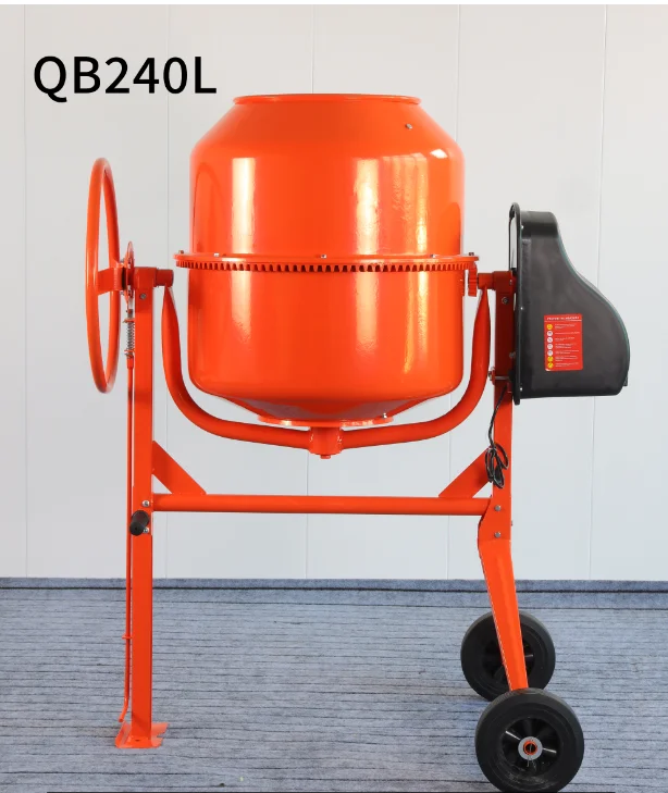 Mini Electric Small Movable Portable Concrete Cement Mixers