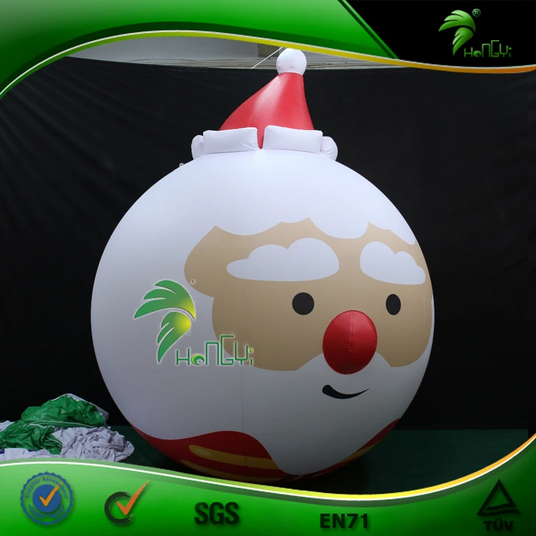 Custom Inflatables Christmas Santa Advertising Inflatables Balloon for Christmas Decoration