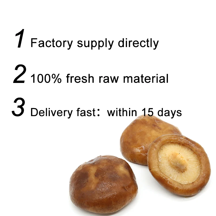Frozen Whole Shiitake Mushrooms Premium Quality Vegetables for Healthy Eating