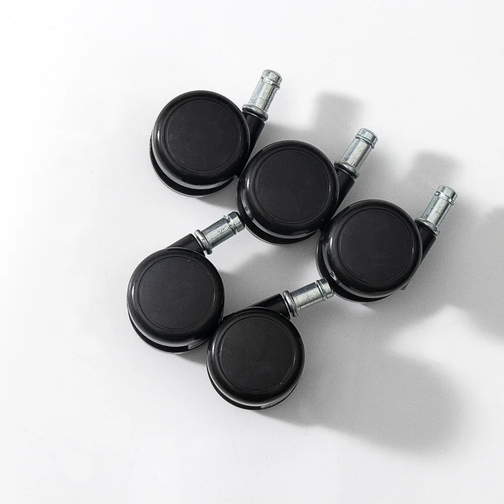 High Quality Factory Price 2 Inch PU Swivel Adjustable Mesh Office Desk Chair caster without Brake