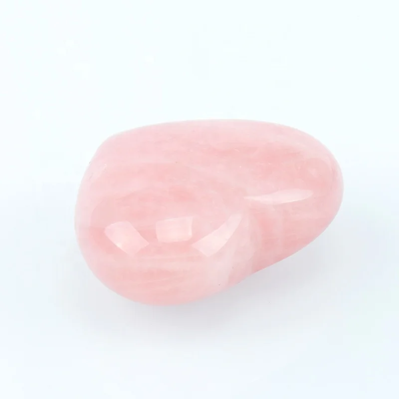 Love Gift Carved Healing Crystal Stone Quartz Heart Puffy Heart Shape Natural Wholesale Gemstone Rose Feng Shui Souvenir Neutral
