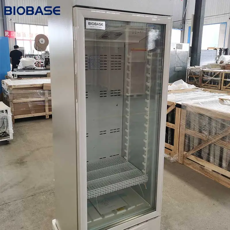 BIOBASE Китай холодильник стеклянный однодверный лабораторный цена для