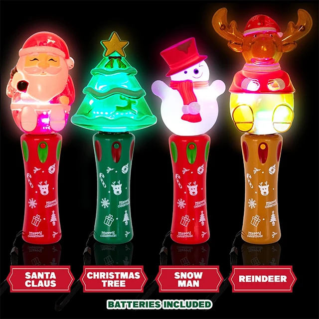 Light up spinning toys  christmas toys snowman santa claus christmas tree moose christmas gifts for kids toys
