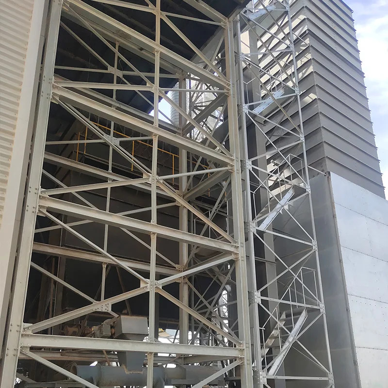 300T steel square silo machine square bolt-together-cement-silo of Storage corn rice wheat  grain seed wheat