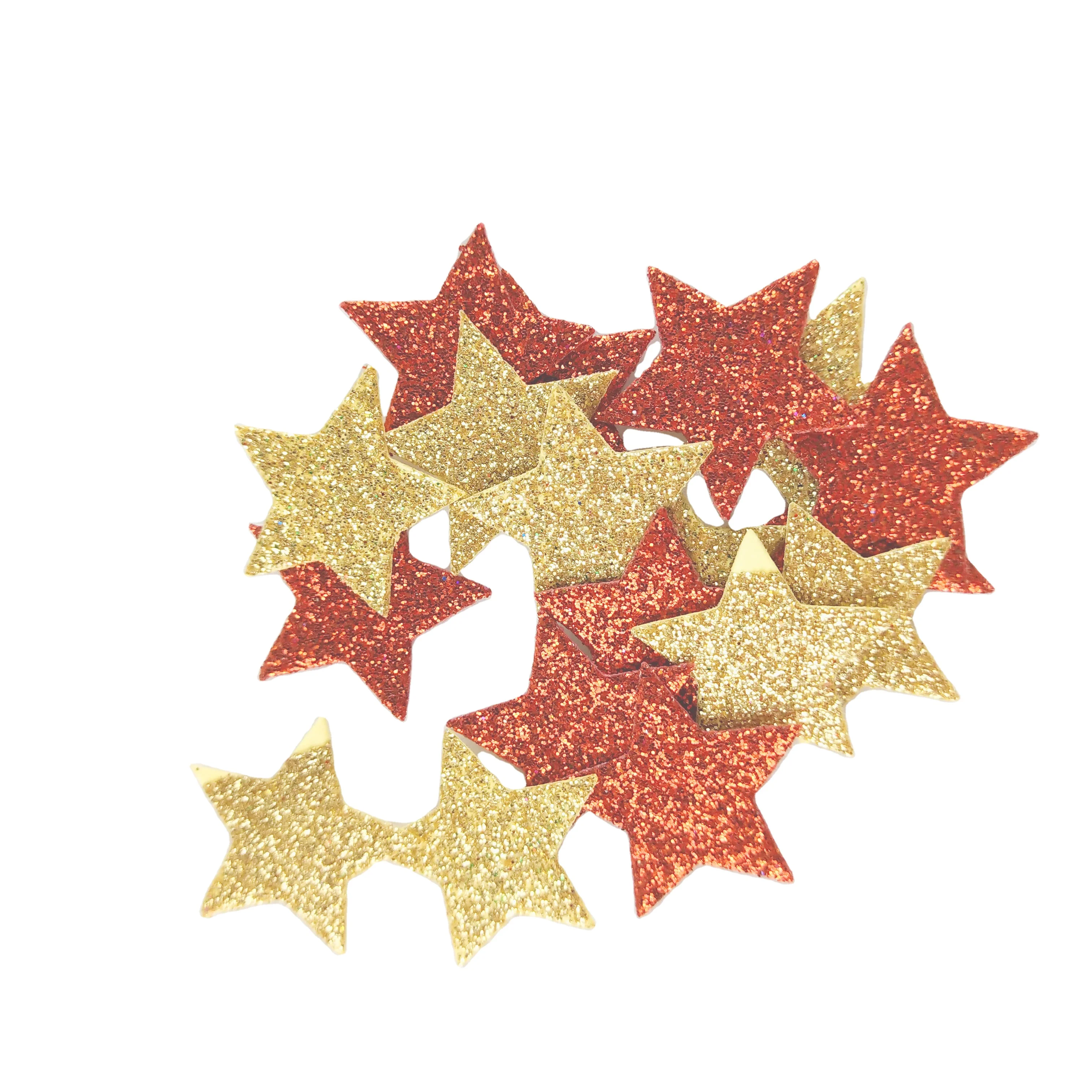 
Custom High Quality Child Kids Craft Glitter Lovely Heart Foam Sticker For Children 