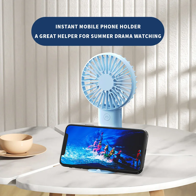 Hot Sale portable fan home appliances hand mini cooler handheld fan portable & wearable fans for outdoor