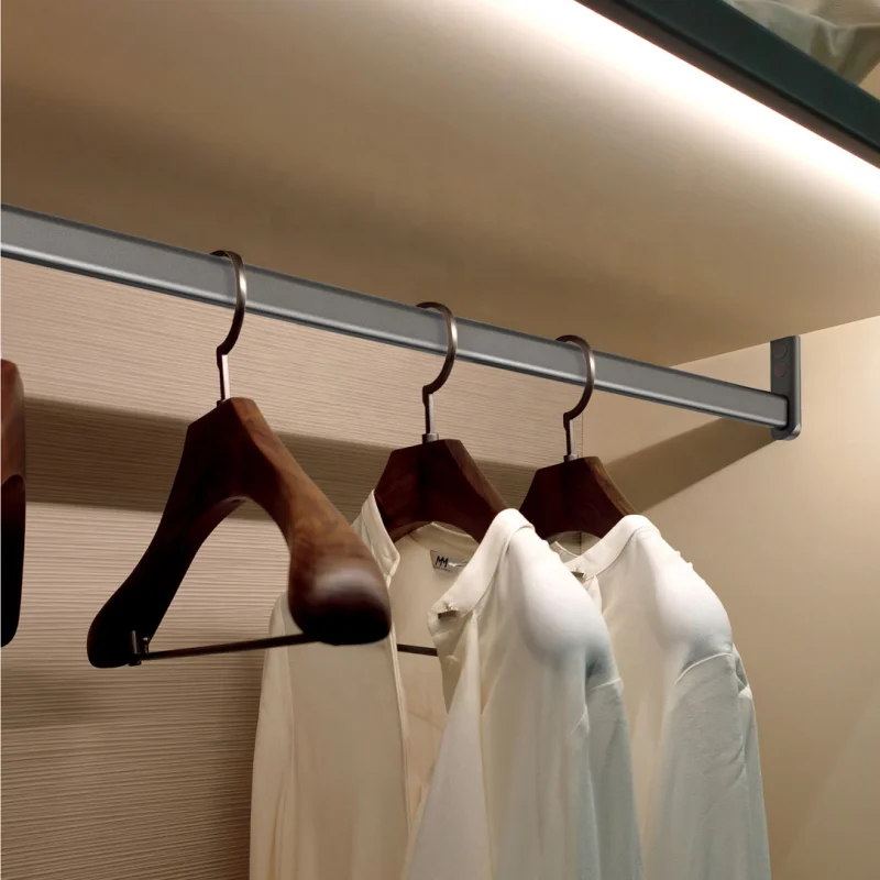 Extrusion aluminum profile oval tube closet rods